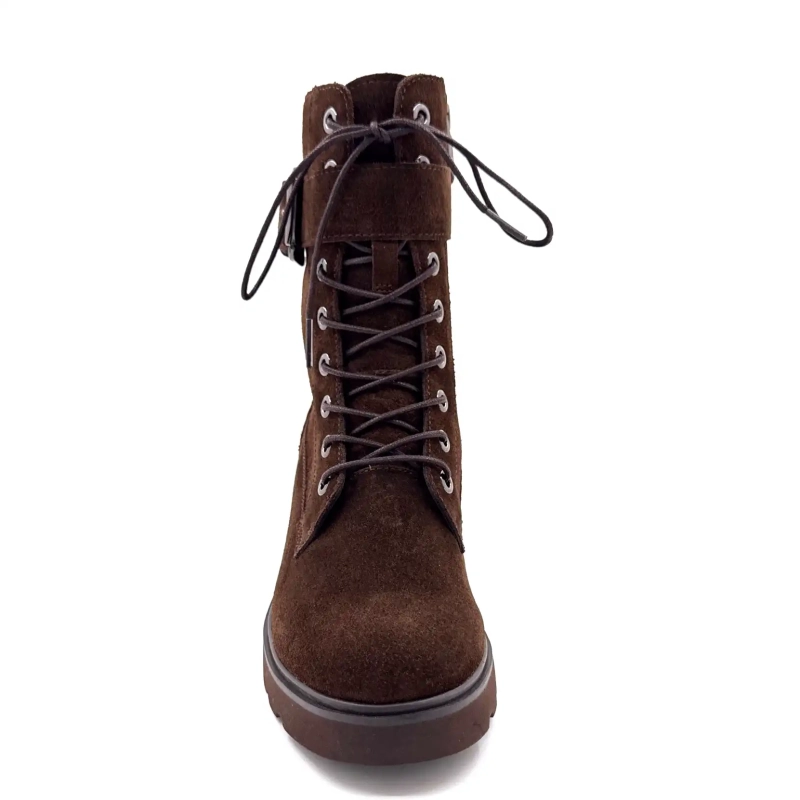 Regarde Le Ciel Marcy 05 Dark Chocolate Brown Suede Ivoire Chaussures