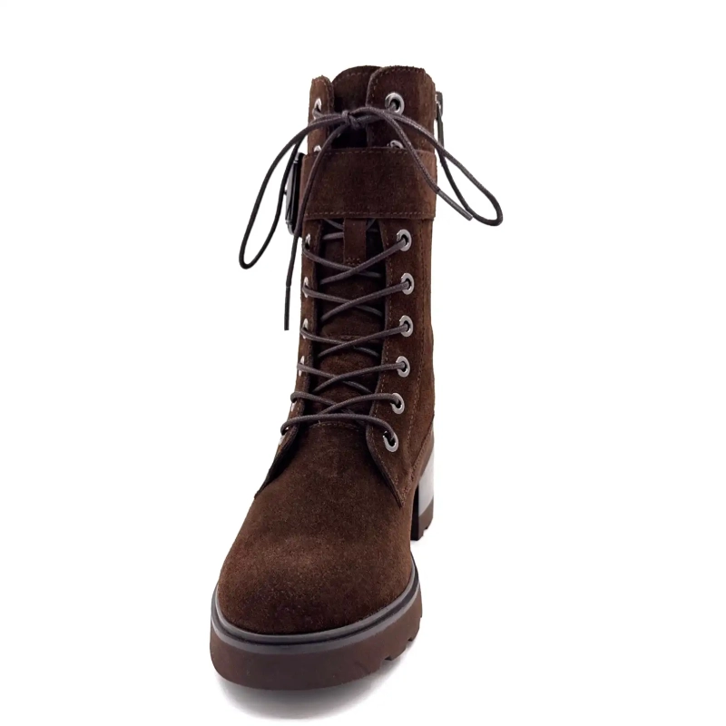 Regarde Le Ciel Marcy 05 Mørk Chokoladebrun Ruskind Ivoire Chaussures