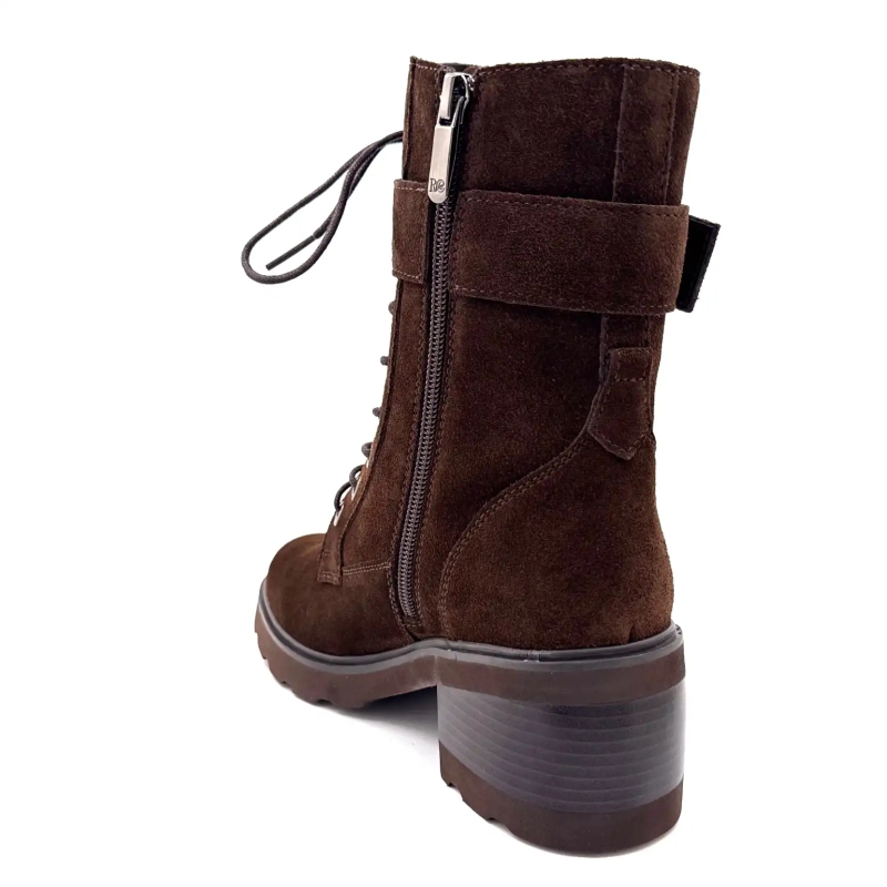 Regarde Le Ciel Marcy 05 Suede maro ciocolatiu închis Ivoire Chaussures