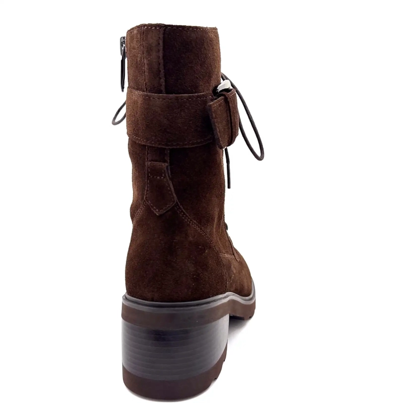 Regarde Le Ciel Marcy 05 Mørk Chokoladebrun Ruskind Ivoire Chaussures