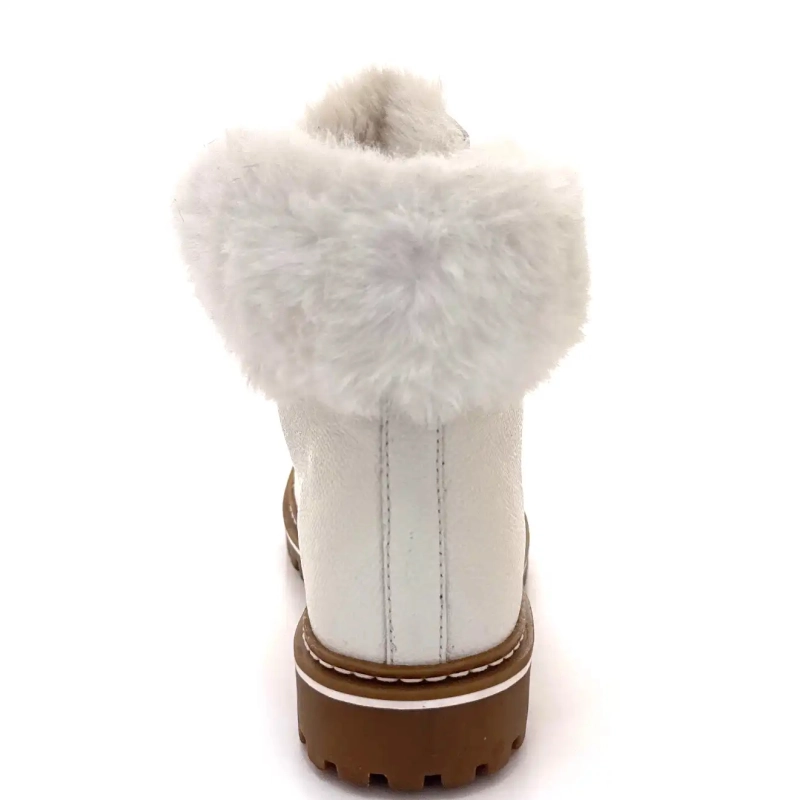 Les Tropéziennes 022158 Lacen Cuir Blanc Ivoire Chaussures