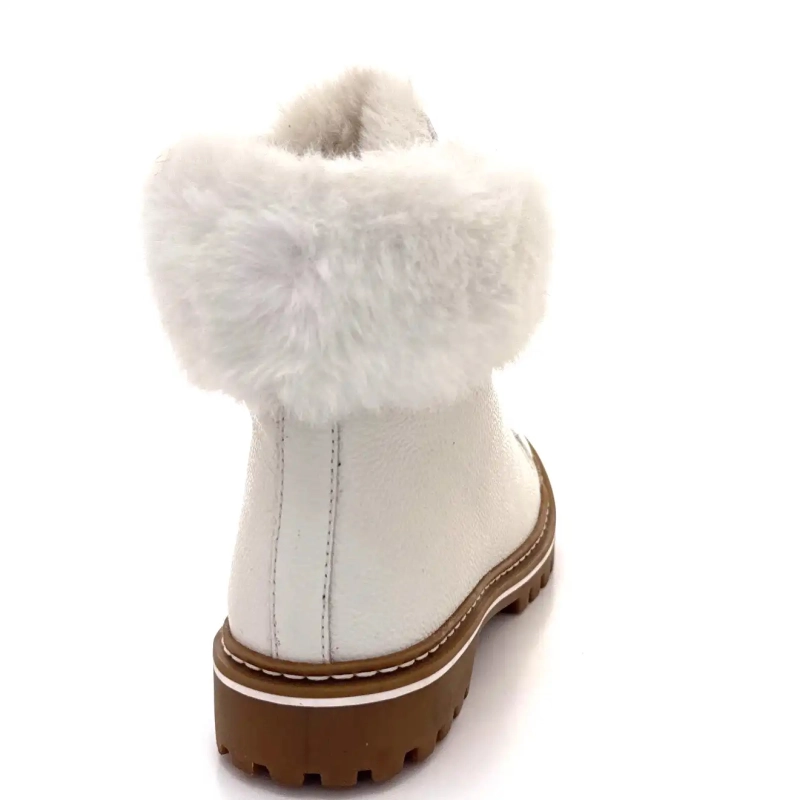 Les Tropéziennes 022158 Laced White Leather Ivoire Chaussures