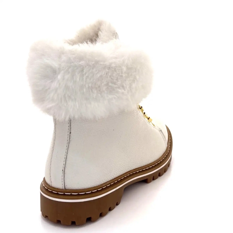 Les Tropéziennes 022158 Couro Branco Atado Ivoire Chaussures