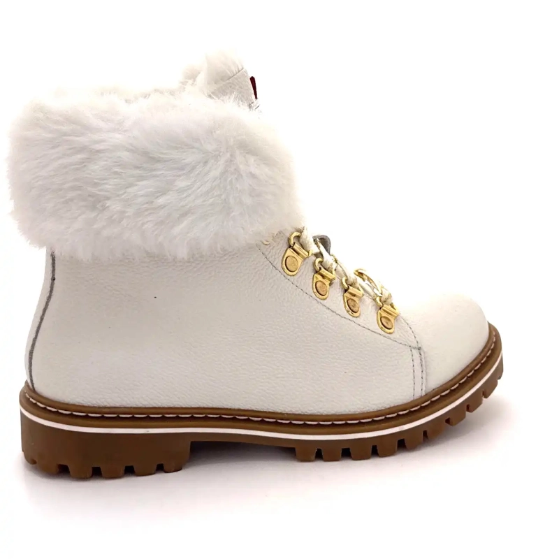 Les Tropéziennes 022158 Couro Branco Atado Ivoire Chaussures