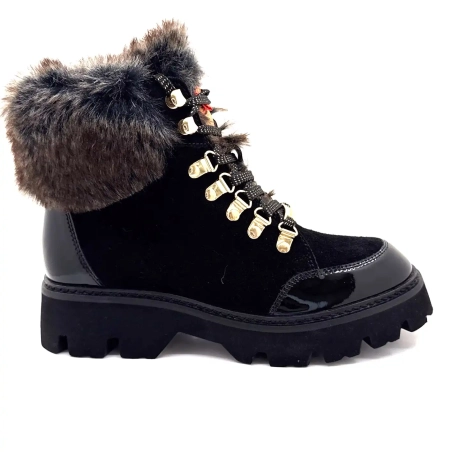 Les Tropéziennes 331141 Zamy Cuero Negro Ivoire Chaussures