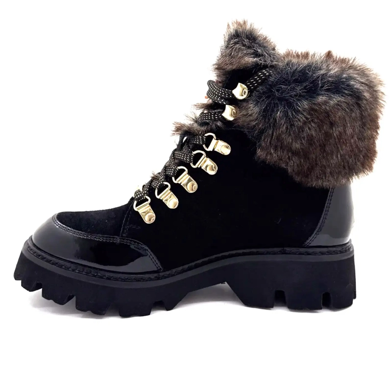 Les Tropéziennes 331141 Zamy Cuero Negro Ivoire Chaussures