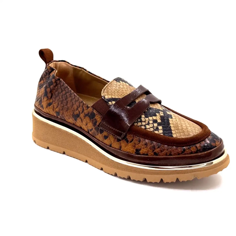 XSA 323 Cuero Rept Marrón Ivoire Chaussures