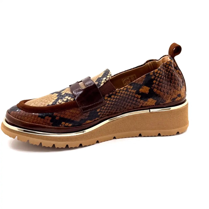 XSA 323 Barna Rept bőr Ivoire Chaussures