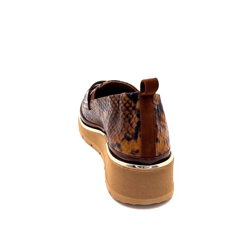 XSA 323 Brun Reptillæder Ivoire Chaussures