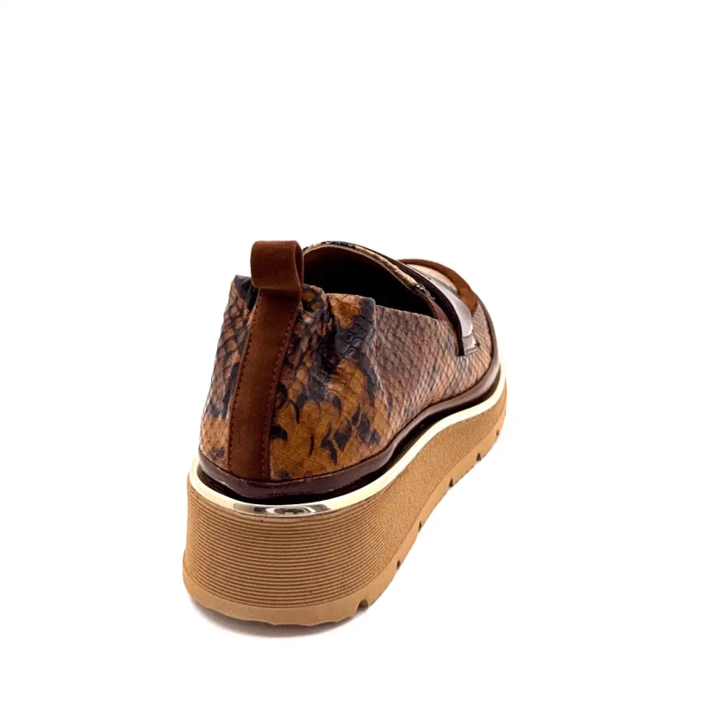 XSA 323 Brunt Reptilläder Ivoire Chaussures