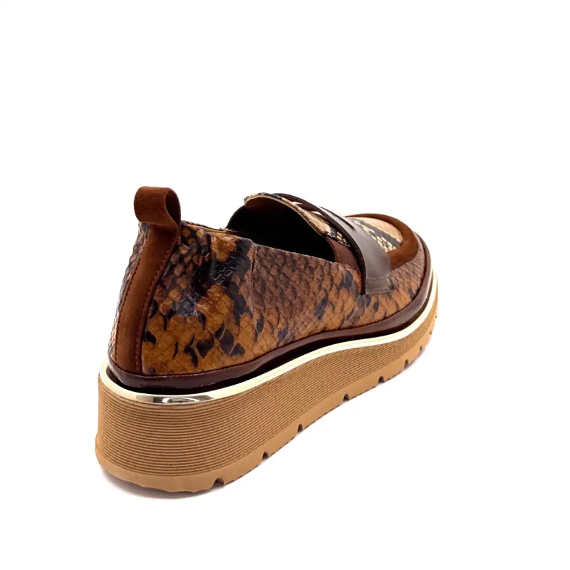 XSA 323 Brązowa skóra Rept Ivoire Chaussures