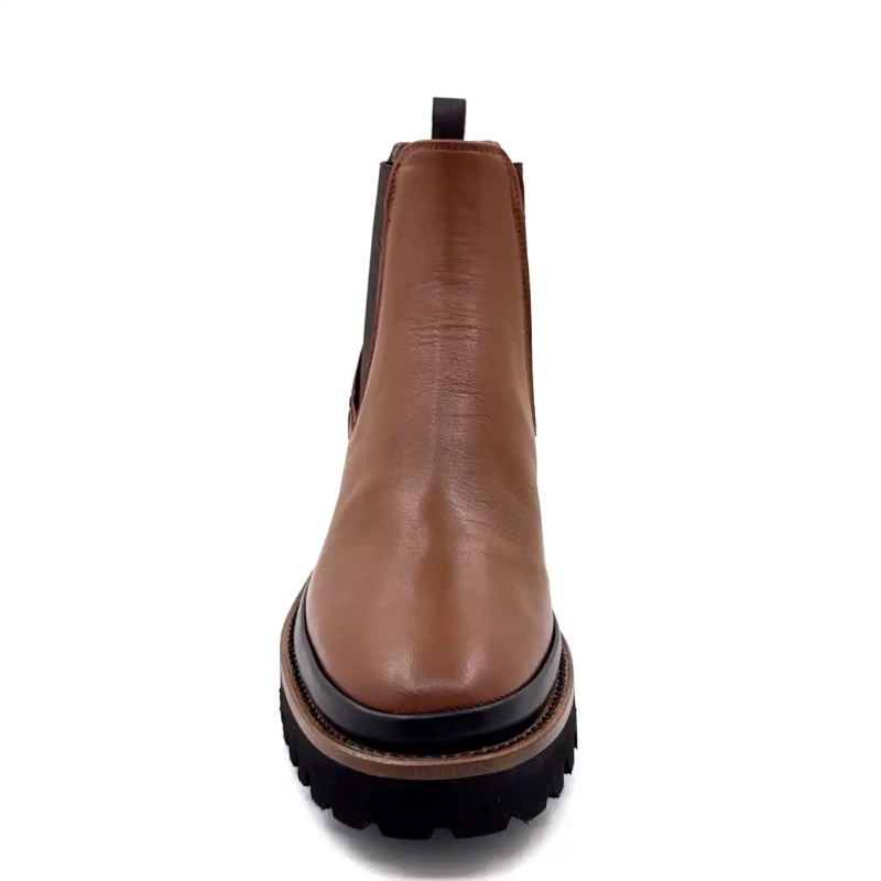 XSA 313 Cuir Marron & Noir Ivoire Chaussures