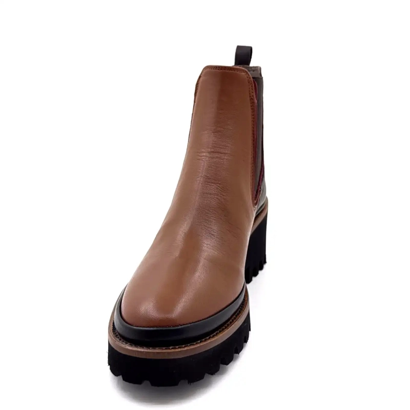 XSA 313 Barna és fekete bőr Ivoire Chaussures