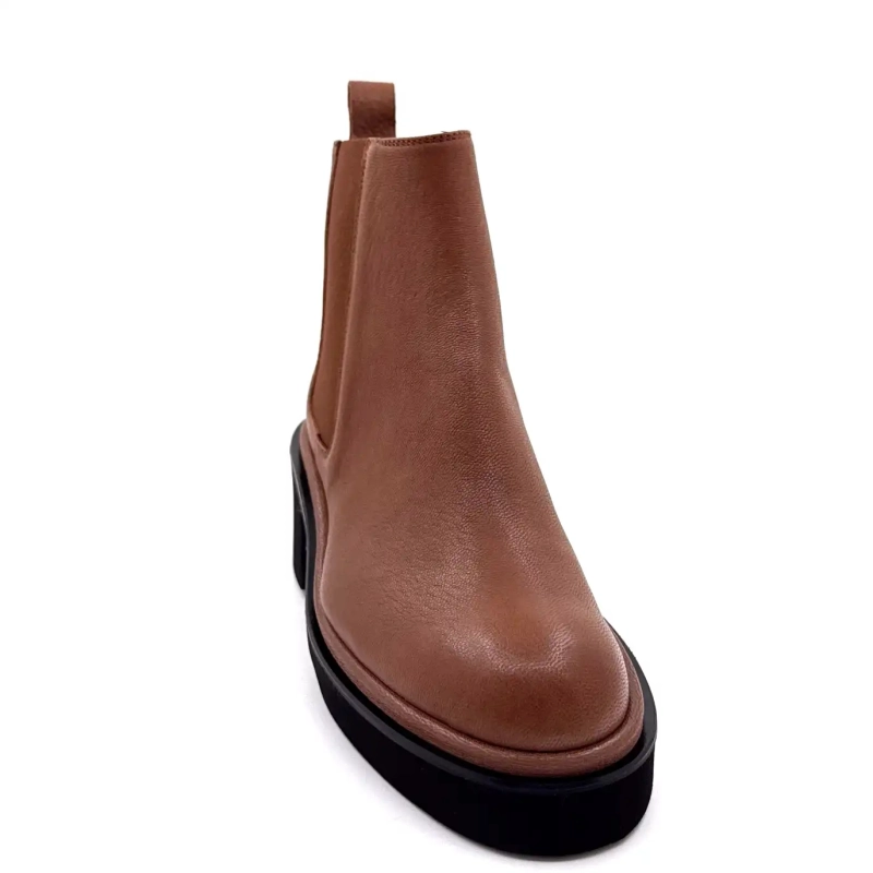 XSA 8223 Cuir Marron Ivoire Chaussures