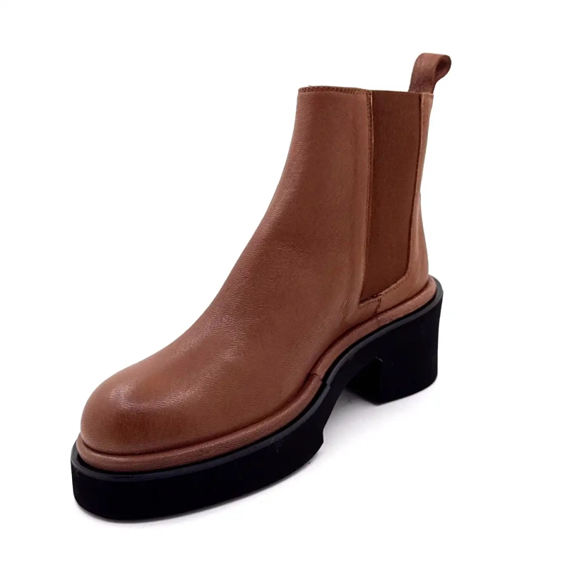 XSA 8223 Bruin Leer Ivoire Chaussures