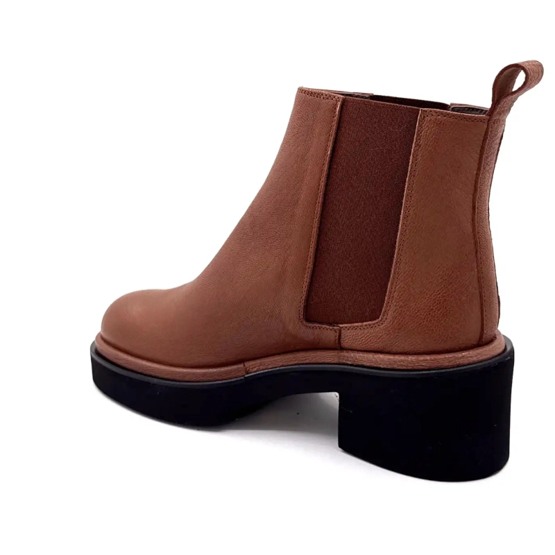 XSA 8223 Brunt Læder Ivoire Chaussures