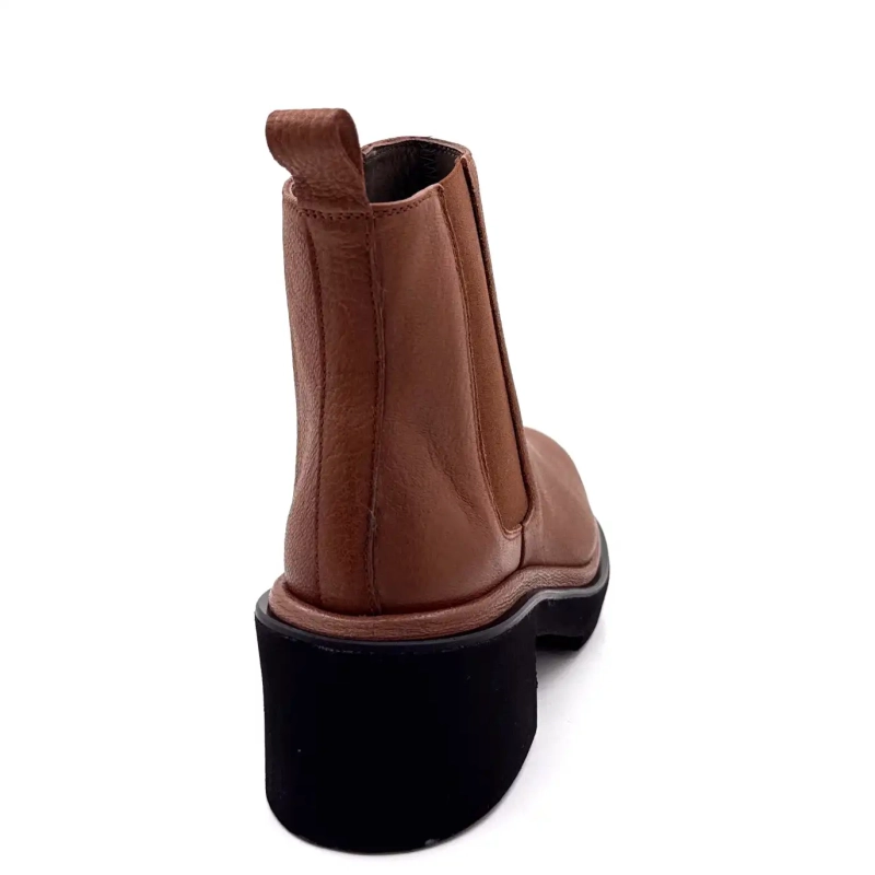 XSA 8223 Cuir Marron Ivoire Chaussures