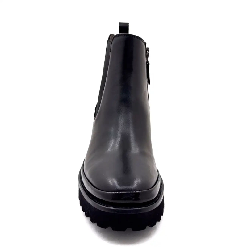 XSA 9829 Zwart leer Ivoire Chaussures