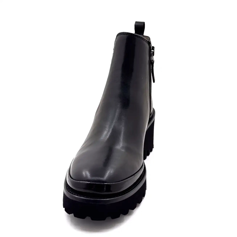 XSA 9829 Svart skinn Ivoire Chaussures