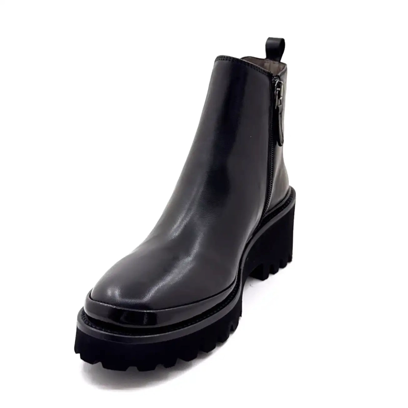 XSA 9829 Pelle nera Ivoire Chaussures