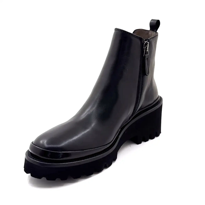 XSA 9829 Pelle nera Ivoire Chaussures