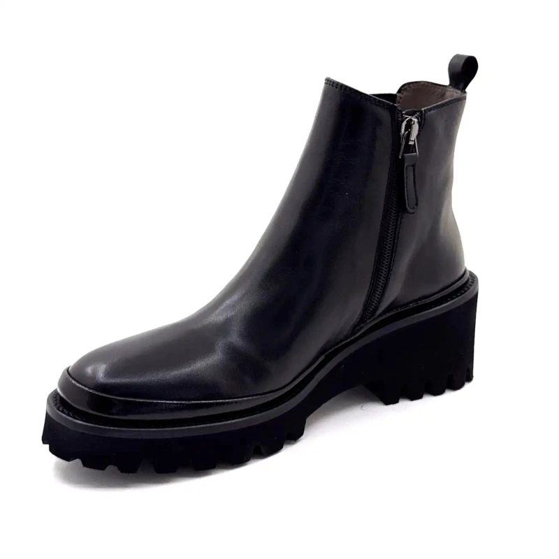 XSA 9829 Couro Preto Ivoire Chaussures