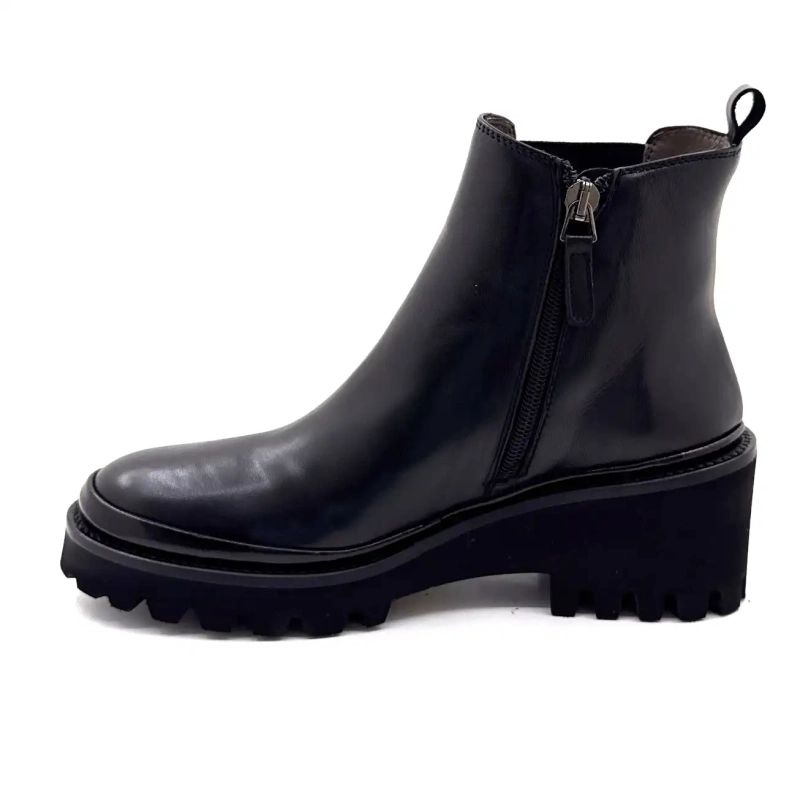 XSA 9829 Fekete Bőr Ivoire Chaussures