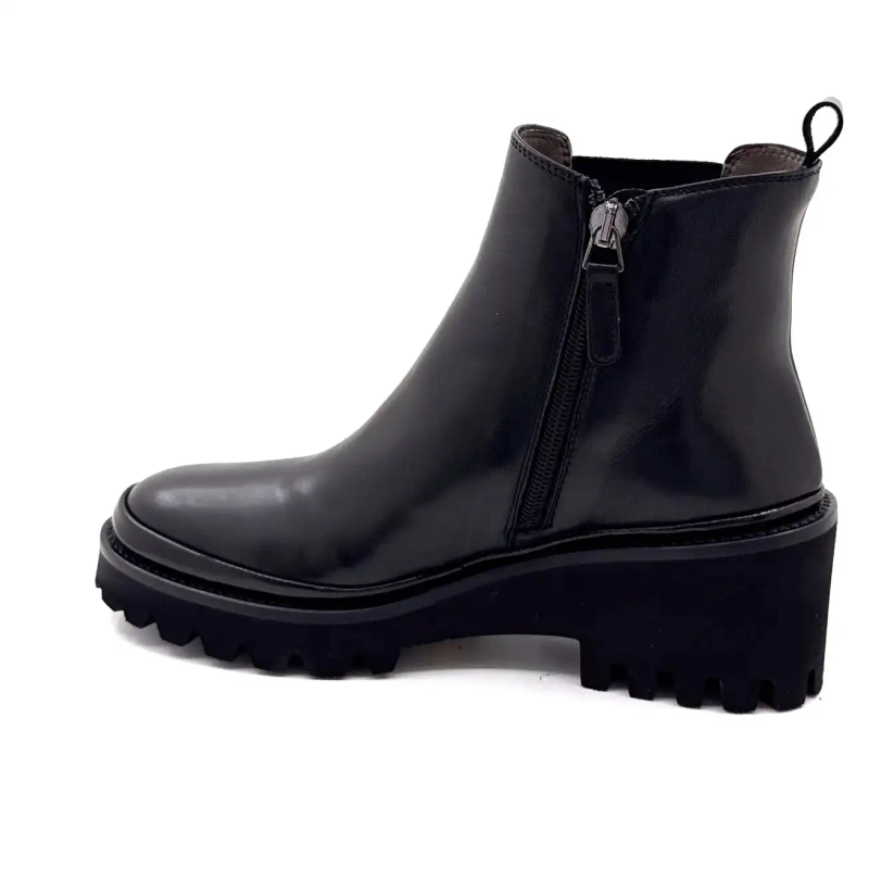 XSA 9829 Cuir Noir Ivoire Chaussures