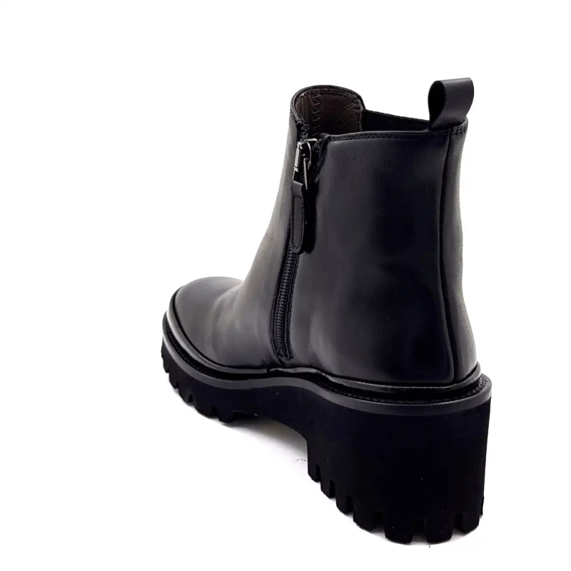 XSA 9829 Zwart leer Ivoire Chaussures