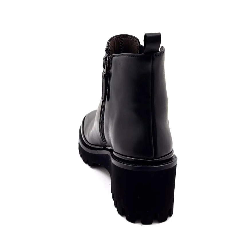 XSA 9829 Cuir Noir Ivoire Chaussures