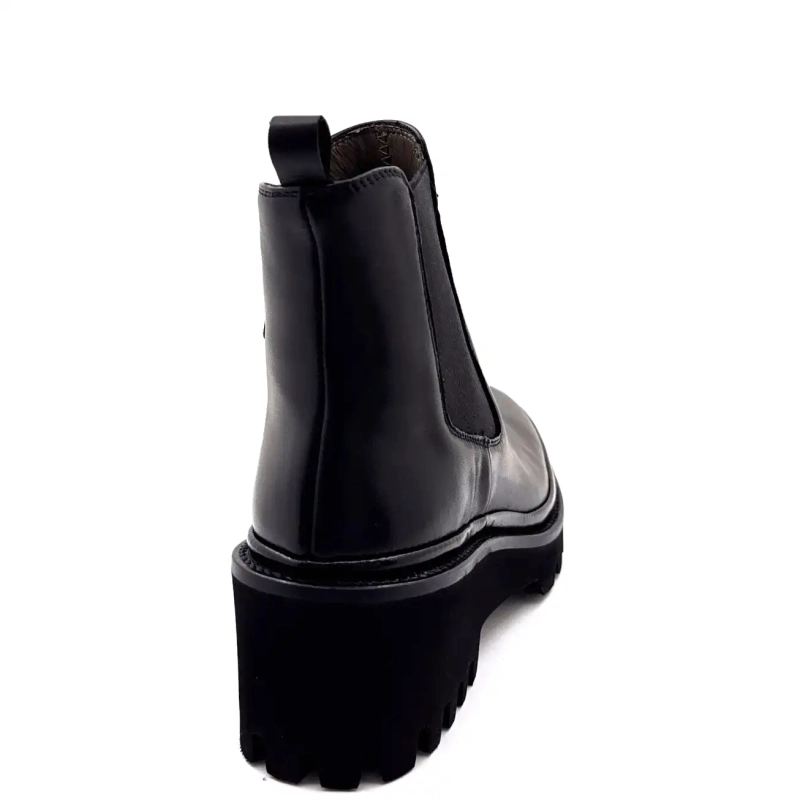 XSA 9829 Svart skinn Ivoire Chaussures