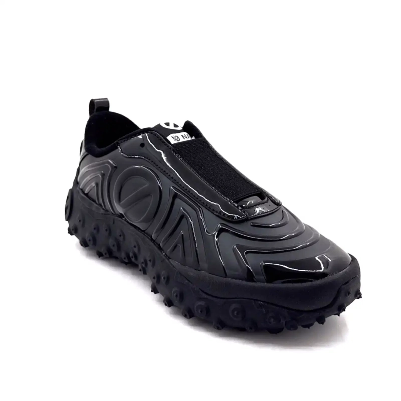 No Name Onda Resår Svart Ivoire Chaussures