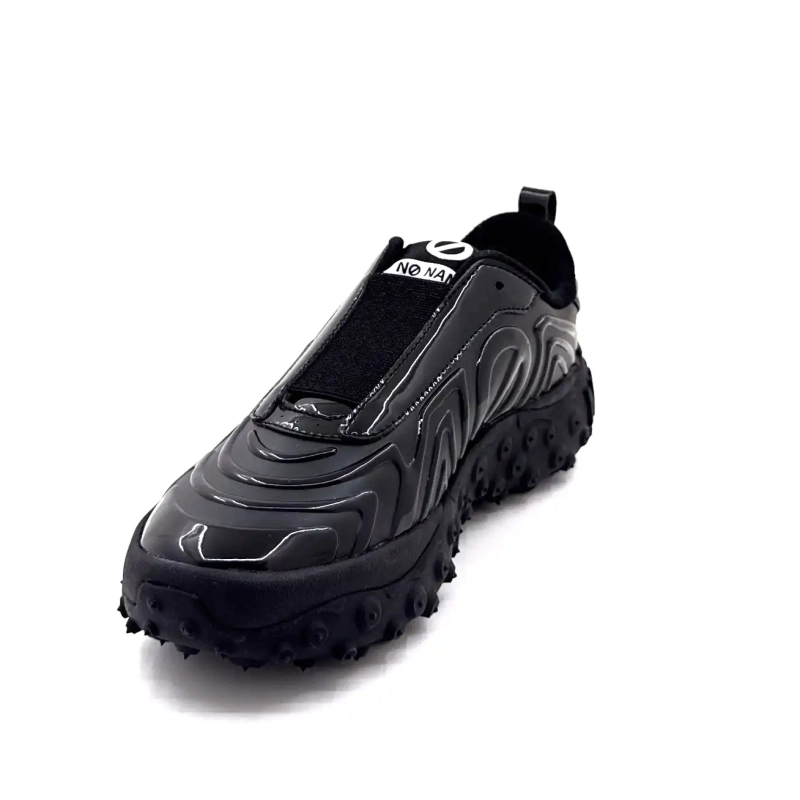 No Name Onda Resår Svart Ivoire Chaussures