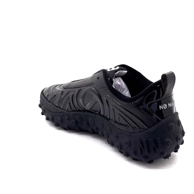 No Name Onda Strikk Svart Ivoire Chaussures