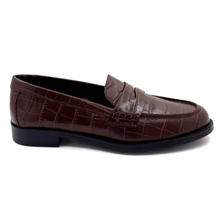 Ivoire 26431 Brown Coconut Leather Ivoire Chaussures