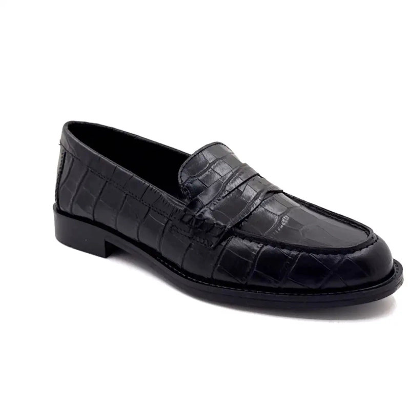 Ivoire 26431 Svart kokosnøttskinn Ivoire Chaussures