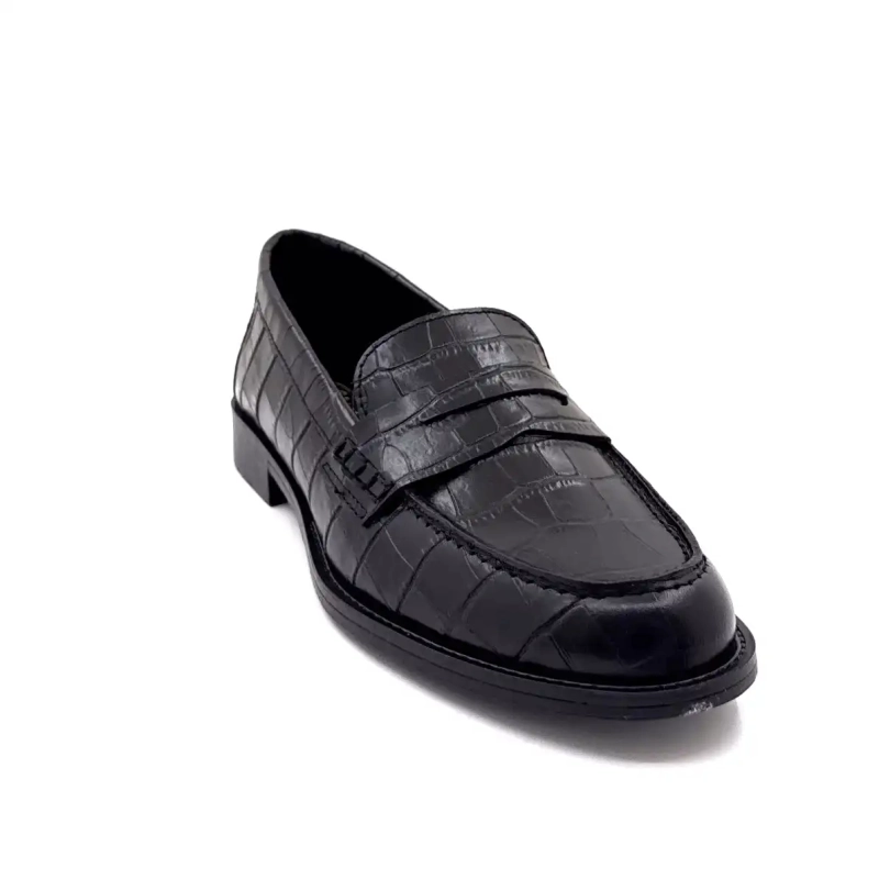Ivoire 26431 Μαύρο Δέρμα Καρύδας Ivoire Chaussures
