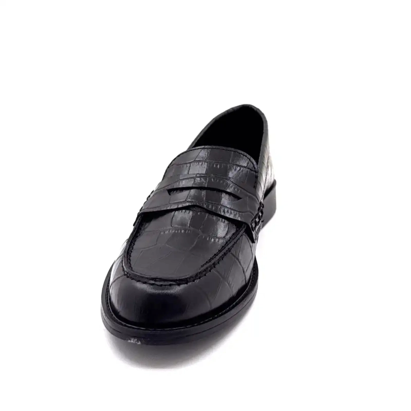 Ivoire 26431 Zwart Kokosnootleer Ivoire Chaussures