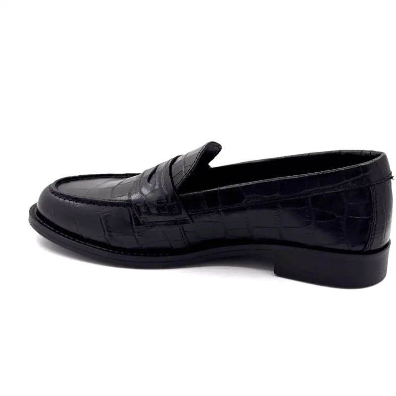 Ivoire 26431 Svart kokosnötsläder Ivoire Chaussures