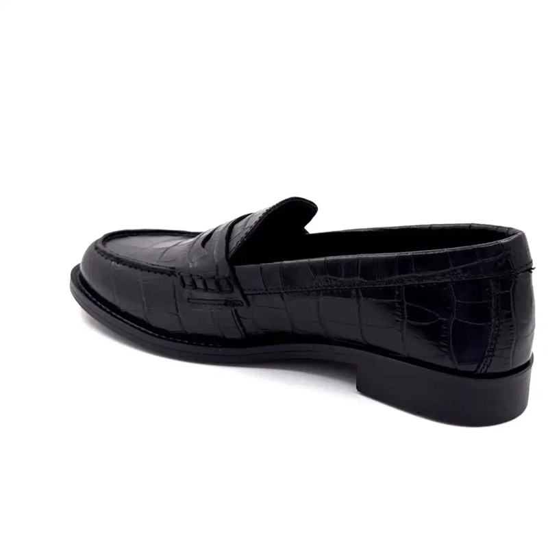 Ivoire 26431 Couro de Coco Preto Ivoire Chaussures