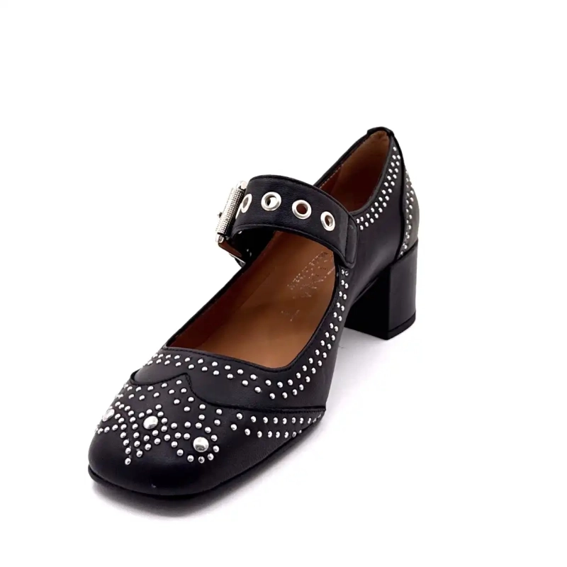 Ivoire P1806 Piele neagră Ivoire Chaussures