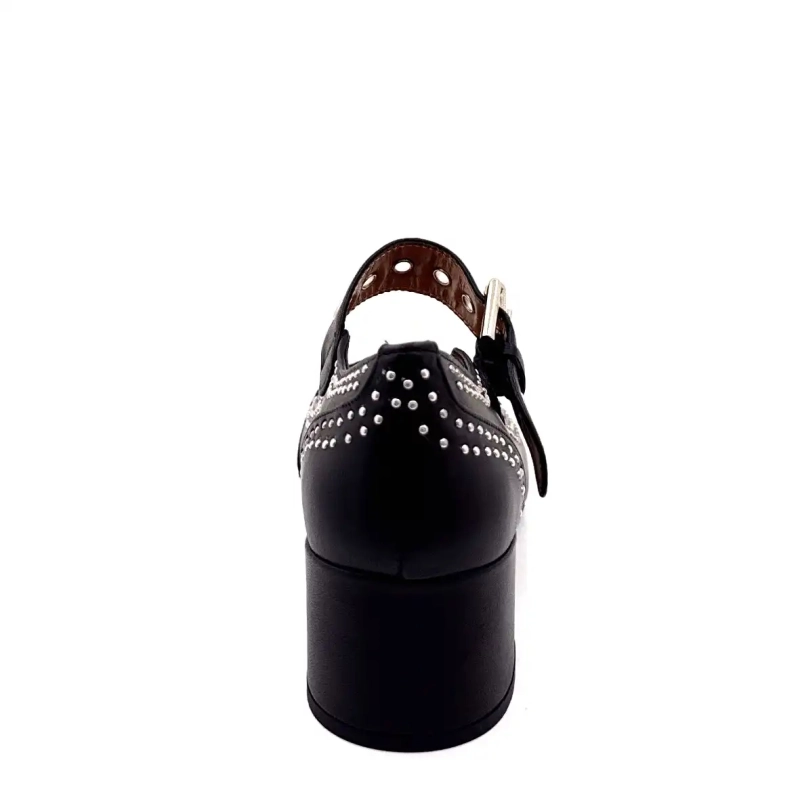 Ivoire P1806 Pelle nera Ivoire Chaussures
