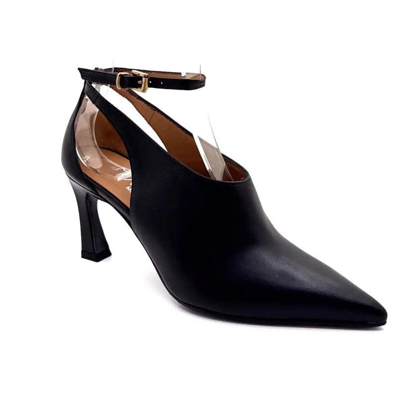 Ivoire P1532 Pelle nera Ivoire Chaussures