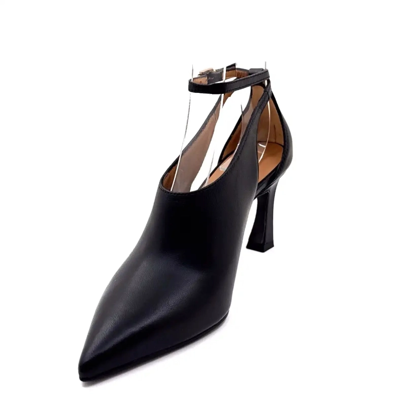 Ivoire P1532 Czarna skóra Ivoire Chaussures