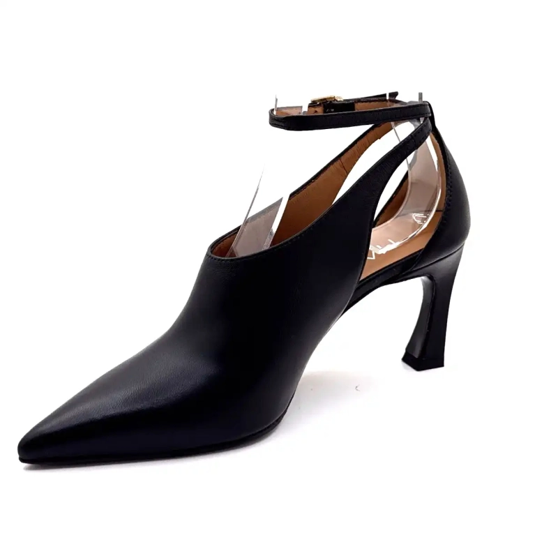 Ivoire P1532 Μαύρο Δέρμα Ivoire Chaussures