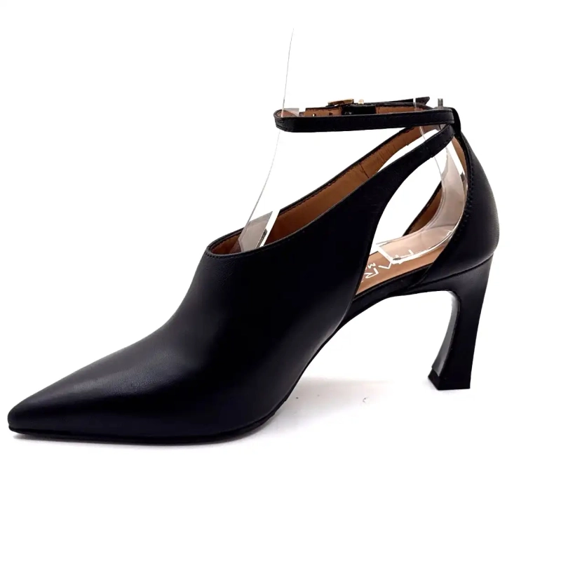 Ivoire P1532 Cuero Negro Ivoire Chaussures