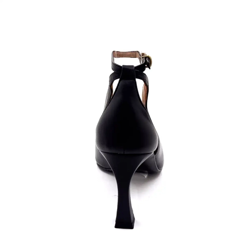 Ivoire P1532 Fekete Bőr Ivoire Chaussures