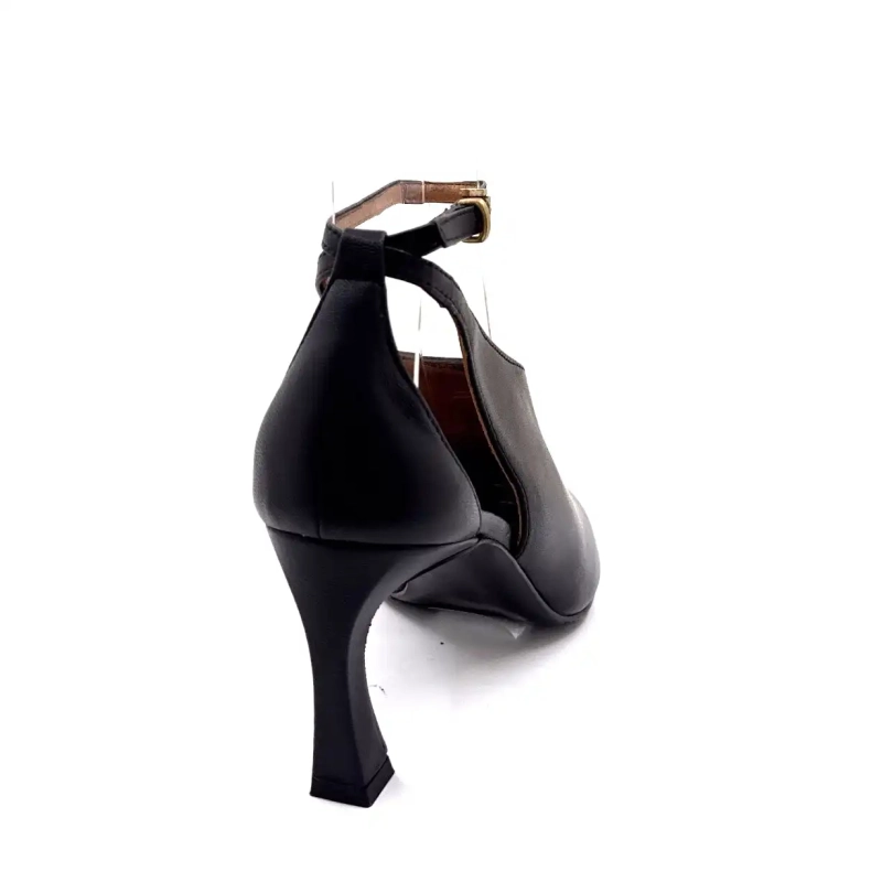 Ivoire P1532 Czarna skóra Ivoire Chaussures