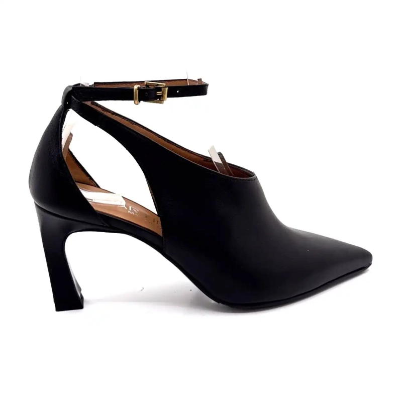 Ivoire P1532 Svart skinn Ivoire Chaussures