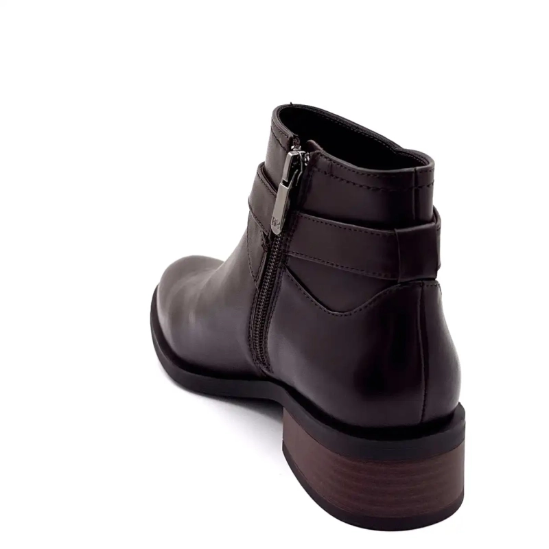 Regarde Le Ciel Tessy 02 Cuir Marron Ivoire Chaussures